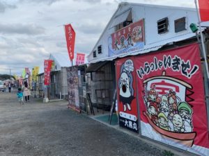 福岡の牡蠣小屋